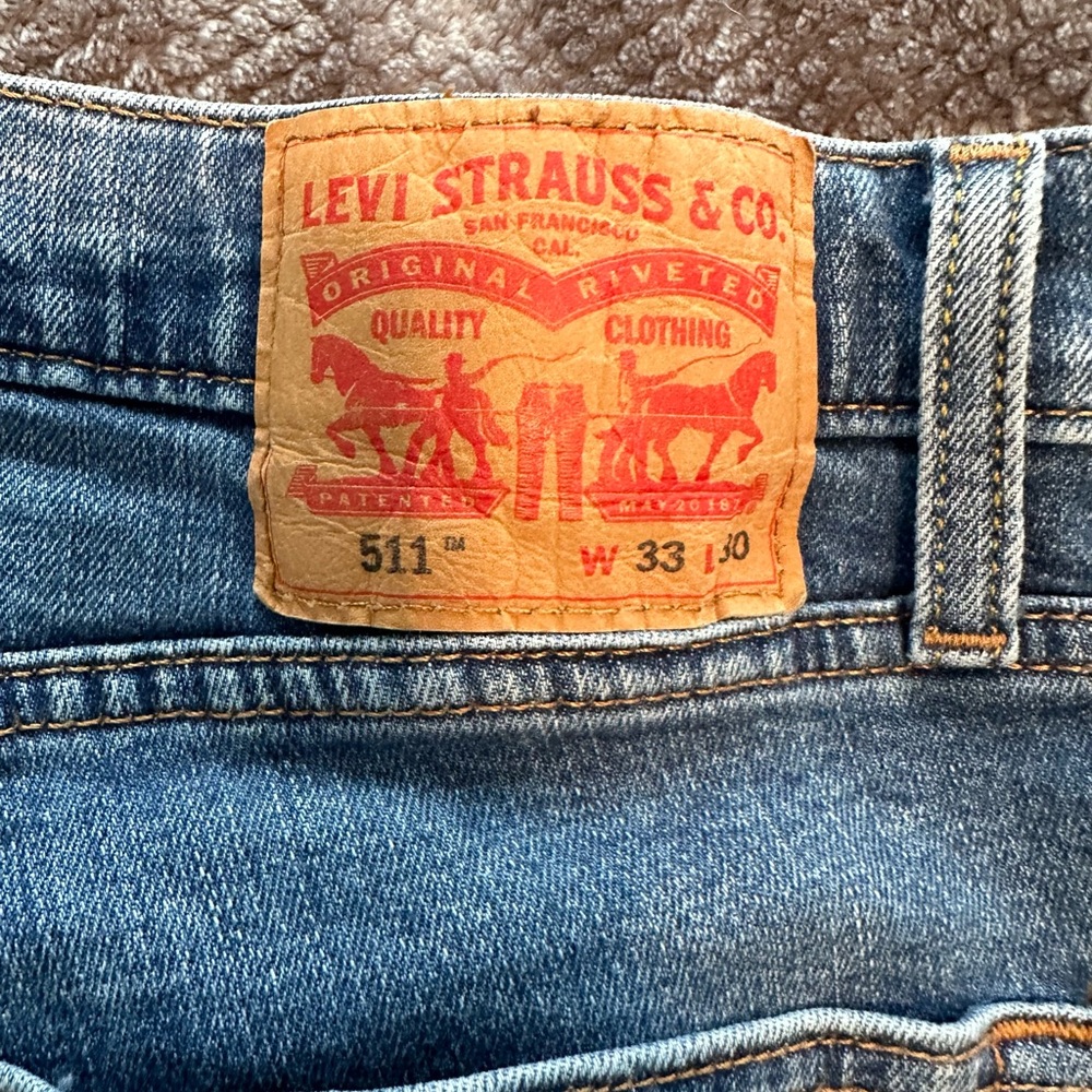 Mens Levis 511 jeans 33/30